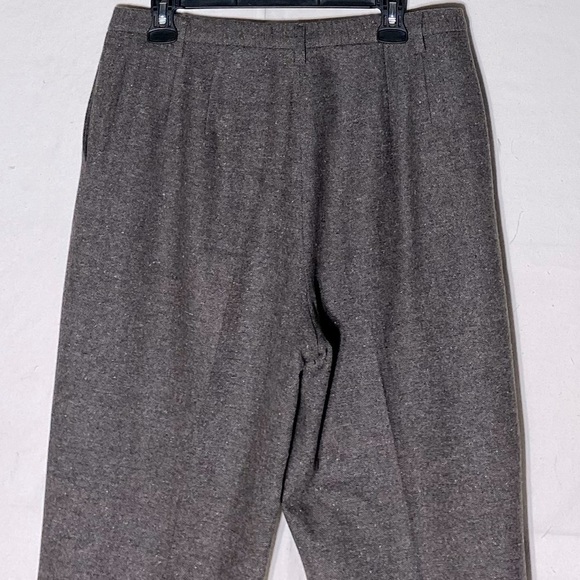 Pendleton Brown Wool Lambswool and Silk Blend Trousers Pants 14 - Picture 15 of 16